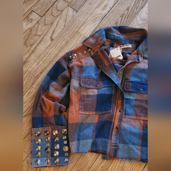 Free people Austin Plaid Buttondown - Picture 5 of 7